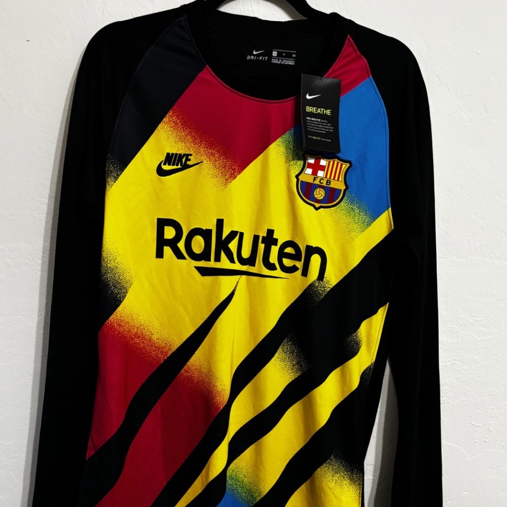 Nike  MensLong-Sleeve FC Barcelona Jersey